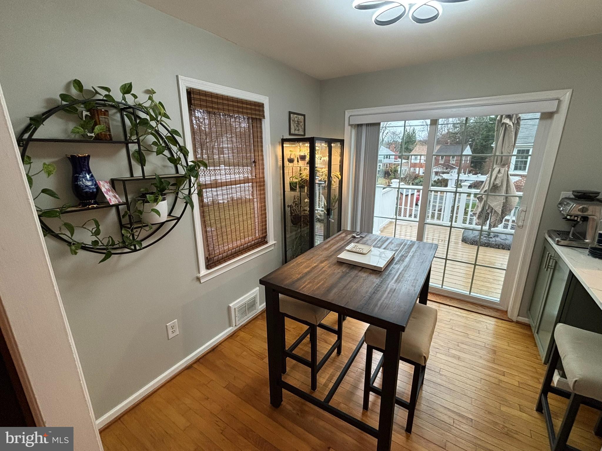 2803 Albemarle Drive Alexandria, VA 22303 - Photo 8 of 21 Dining area with views, open to kitchen