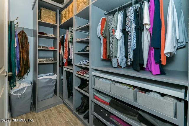 a room with furniture and a window