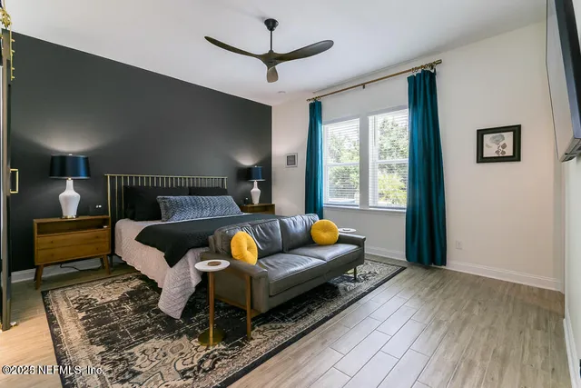 a shelf with books and knick knacks on it