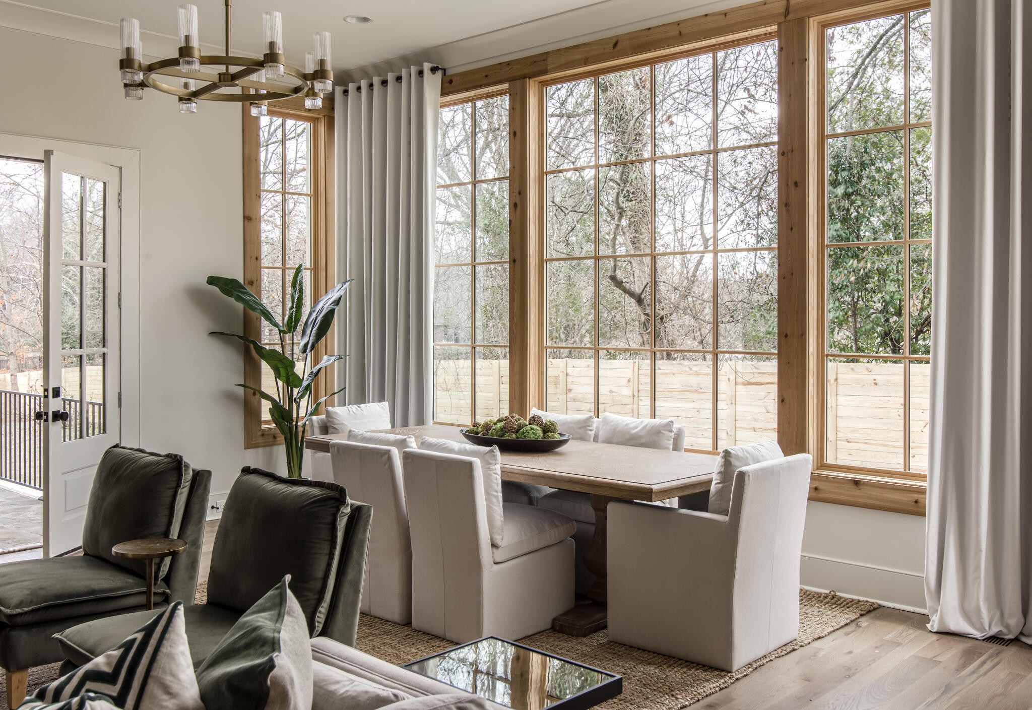 201 Olive Branch Road Nashville, TN 37205 - Photo 16 of 67 a view of a dining room with furniture and windows