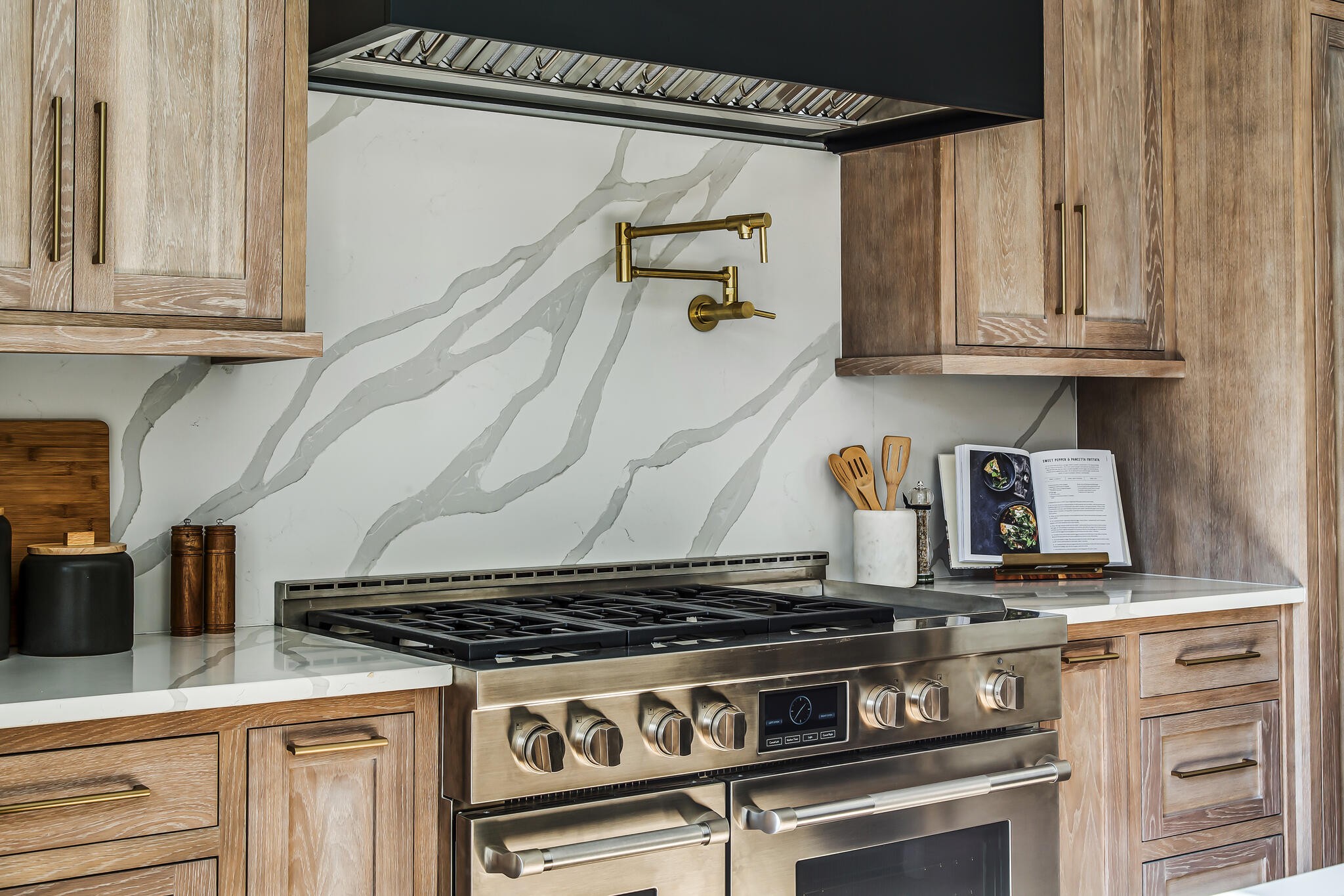 201 Olive Branch Road Nashville, TN 37205 - Photo 26 of 67 a stove top oven sitting inside of a kitchen