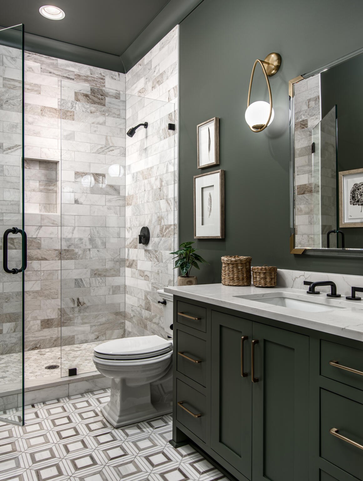 201 Olive Branch Road Nashville, TN 37205 - Photo 31 of 67 a bathroom with a sink toilet and shower
