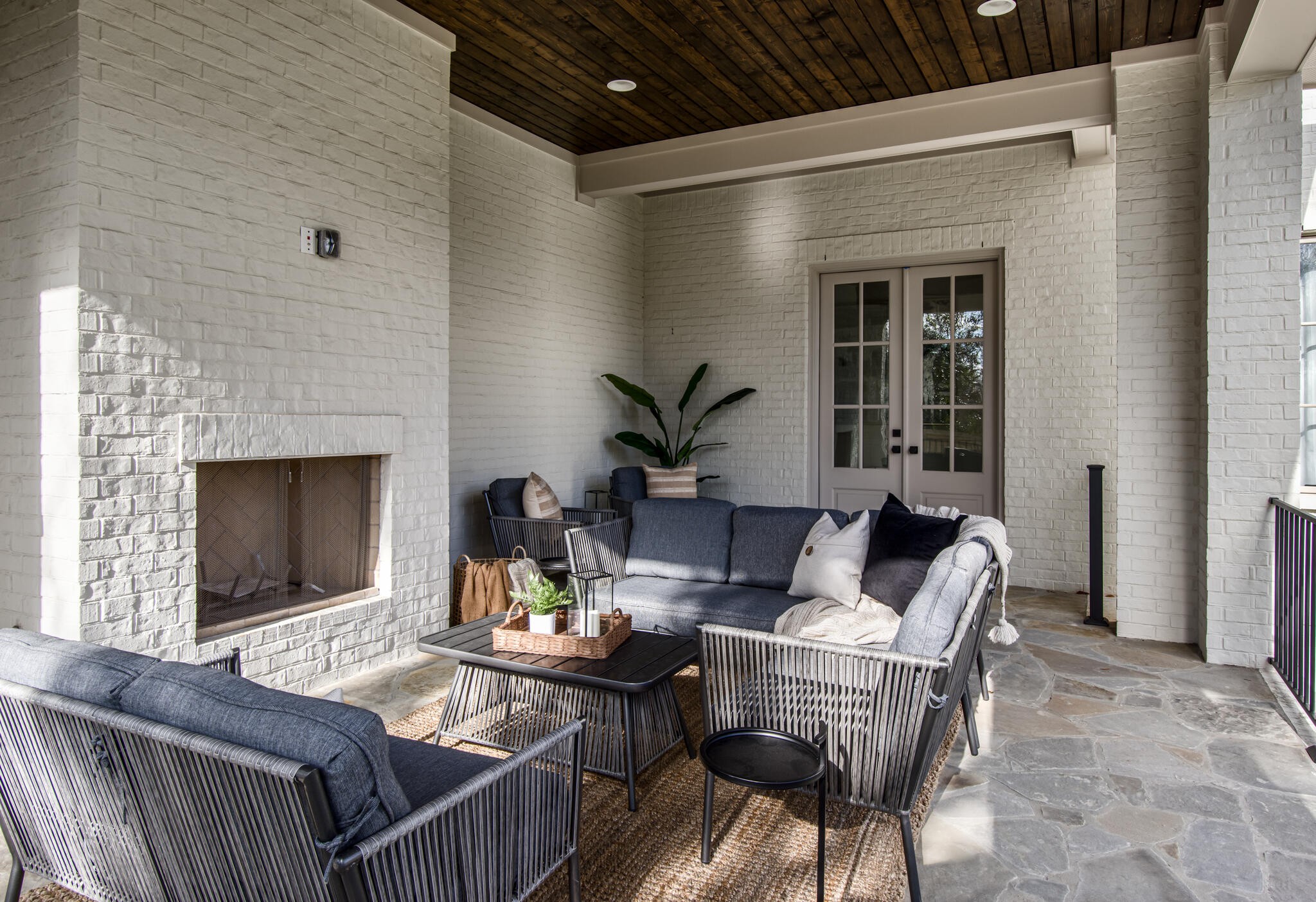 201 Olive Branch Road Nashville, TN 37205 - Photo 61 of 67 a living room with furniture and a fireplace