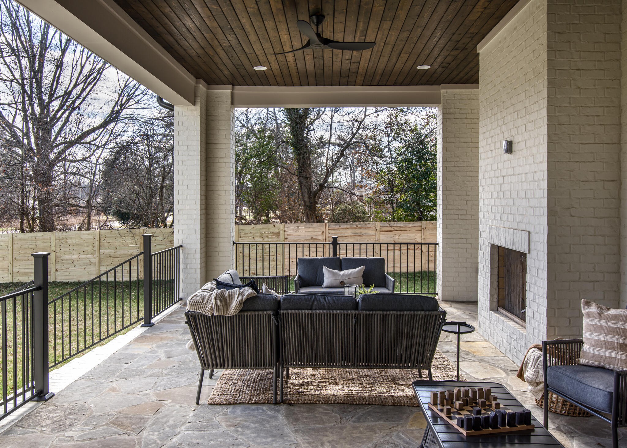 201 Olive Branch Road Nashville, TN 37205 - Photo 62 of 67 a balcony with furniture