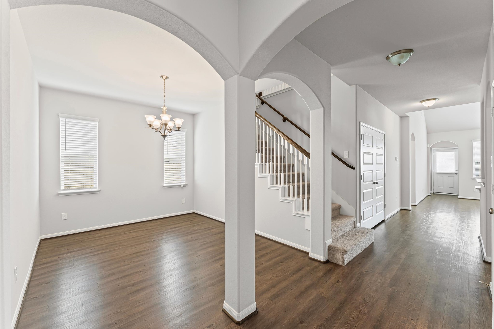 15207 Lake Erie Drive Humble, TX 77396 - Photo 11 of 37 a view of an entryway with wooden floor
