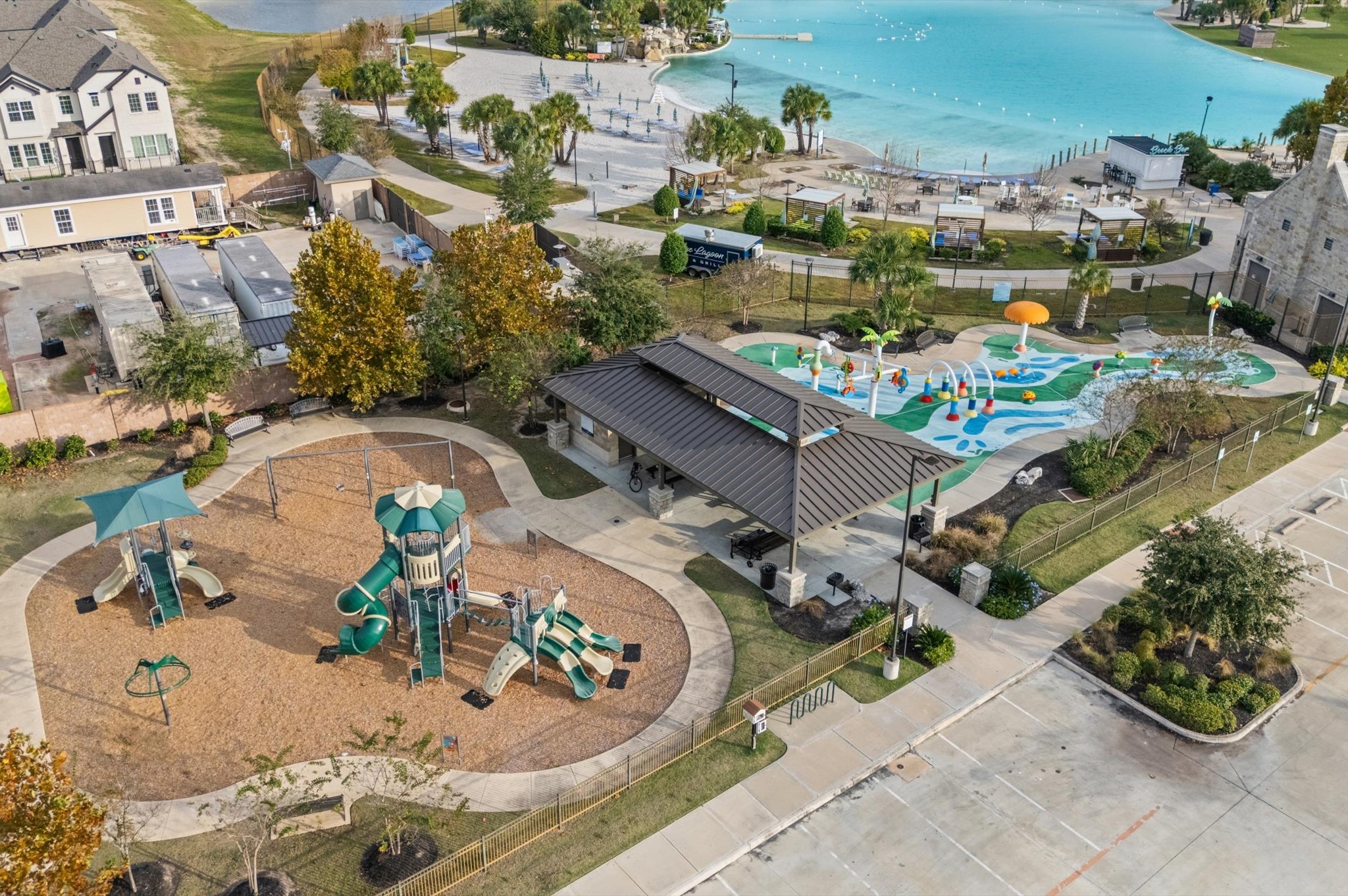 15207 Lake Erie Drive Humble, TX 77396 - Photo 36 of 37 an aerial view of a house with a swimming pool