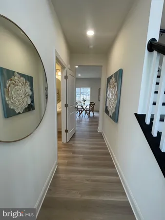 a view of entryway and hall