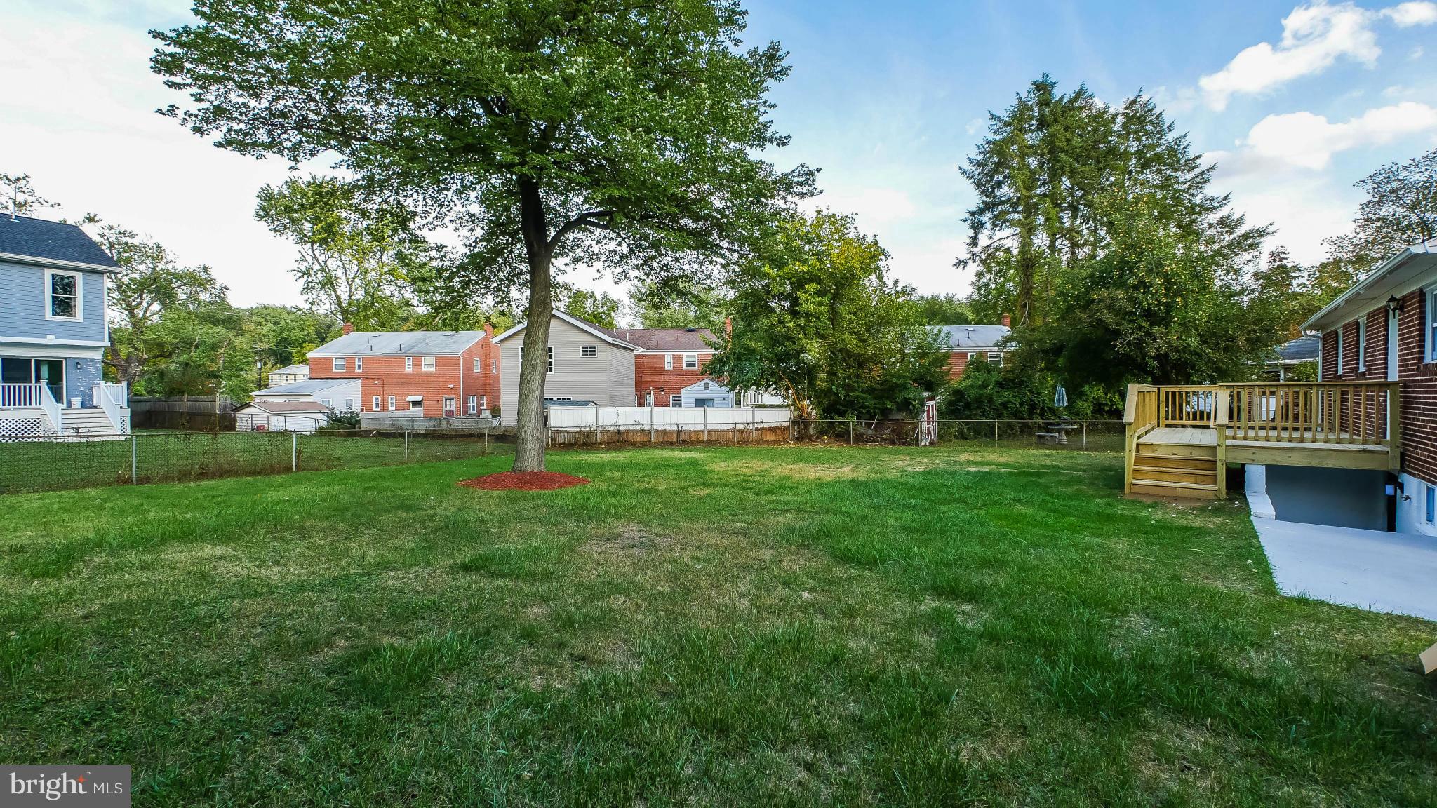 3705 Brightview Street Silver Spring, MD 20902 - Photo 16 of 19 Backyard