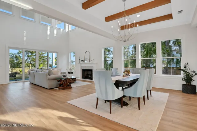 a bathroom with a sink double vanity and a mirror