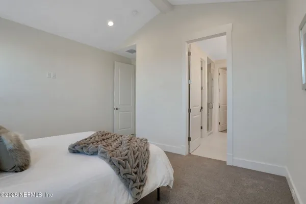 a view of a lake with a ocean view