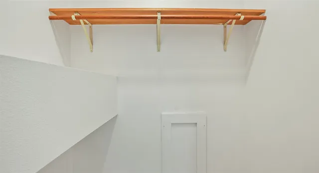 a view of walk in closet