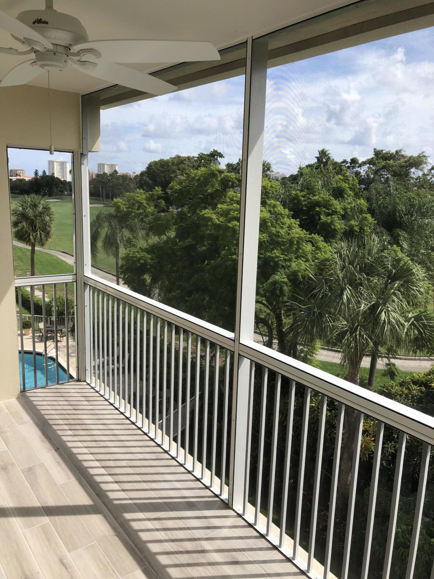 200 East Royal Palm Road, Unit 4110 Boca Raton, FL 33432 - Photo 12 of 17 a view of a balcony with wooden floor