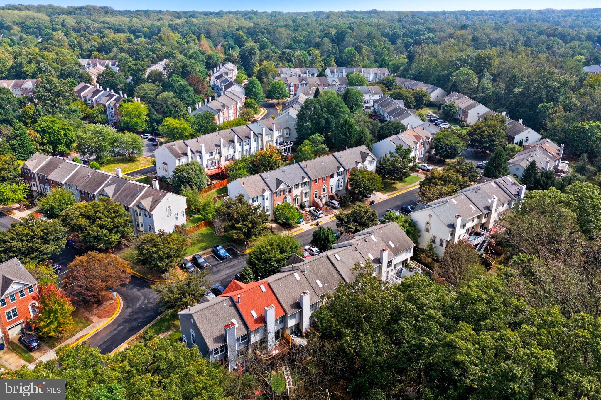 47587 Comer Square Sterling, VA 20165 - Photo 70 of 77 an aerial view of residential houses with outdoor space and street view