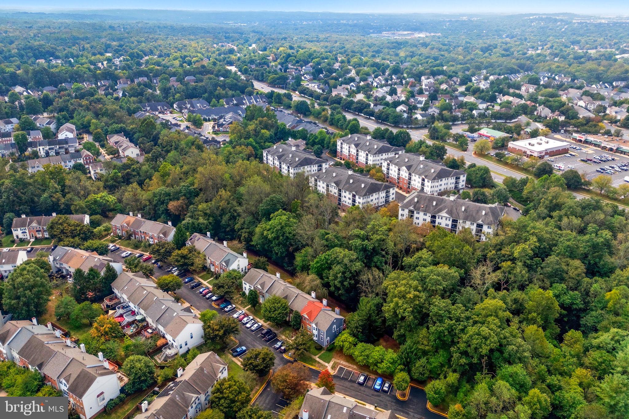 47587 Comer Square Sterling, VA 20165 - Photo 73 of 77 an aerial view of a city with lots of residential buildings
