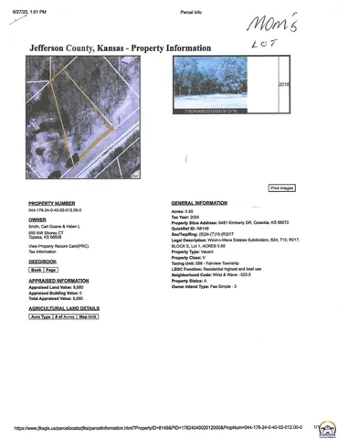 $10,000 | 6481 Kimberly Drive, Ozawkie, KS 66070