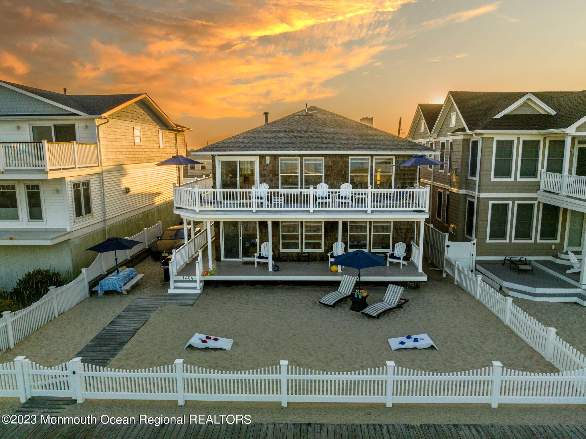 1404 Oceanfront, Unit UPPR Lavallette, NJ 08735 - Photo 1 of 61 1-web-or-mls-OCEAN AVE DRONE-9