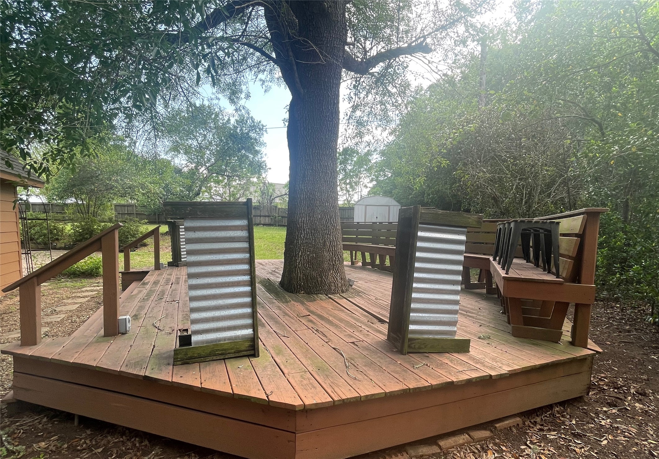 1000 Allison Street Brenham, TX 77833 - Photo 34 of 34 deck around tree