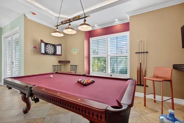 a bedroom with a bed and a desk