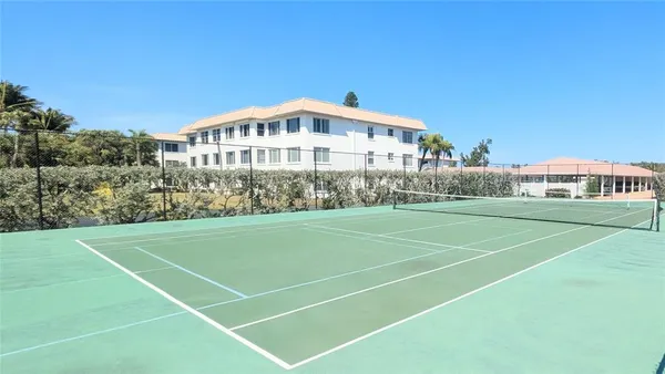 a view of a tennis court