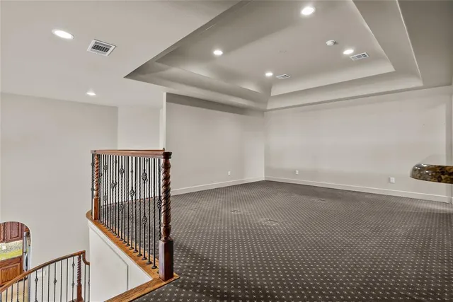 a kitchen with granite countertop cabinets and sink