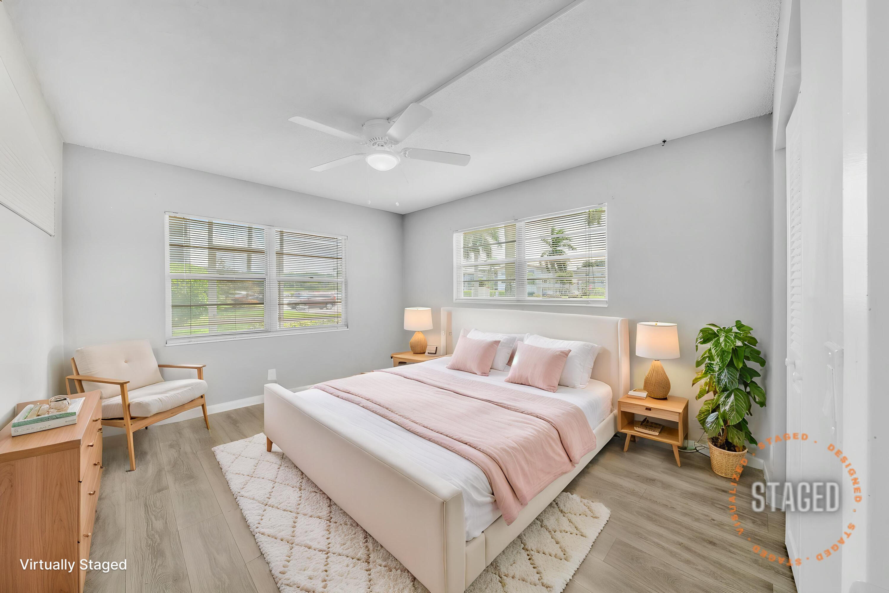 308 Fanshaw H, Unit 308 Boca Raton, FL 33434 - Photo 19 of 54 6 Guest Bedroom A (1)S