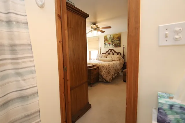 a en suite bathroom with a sink