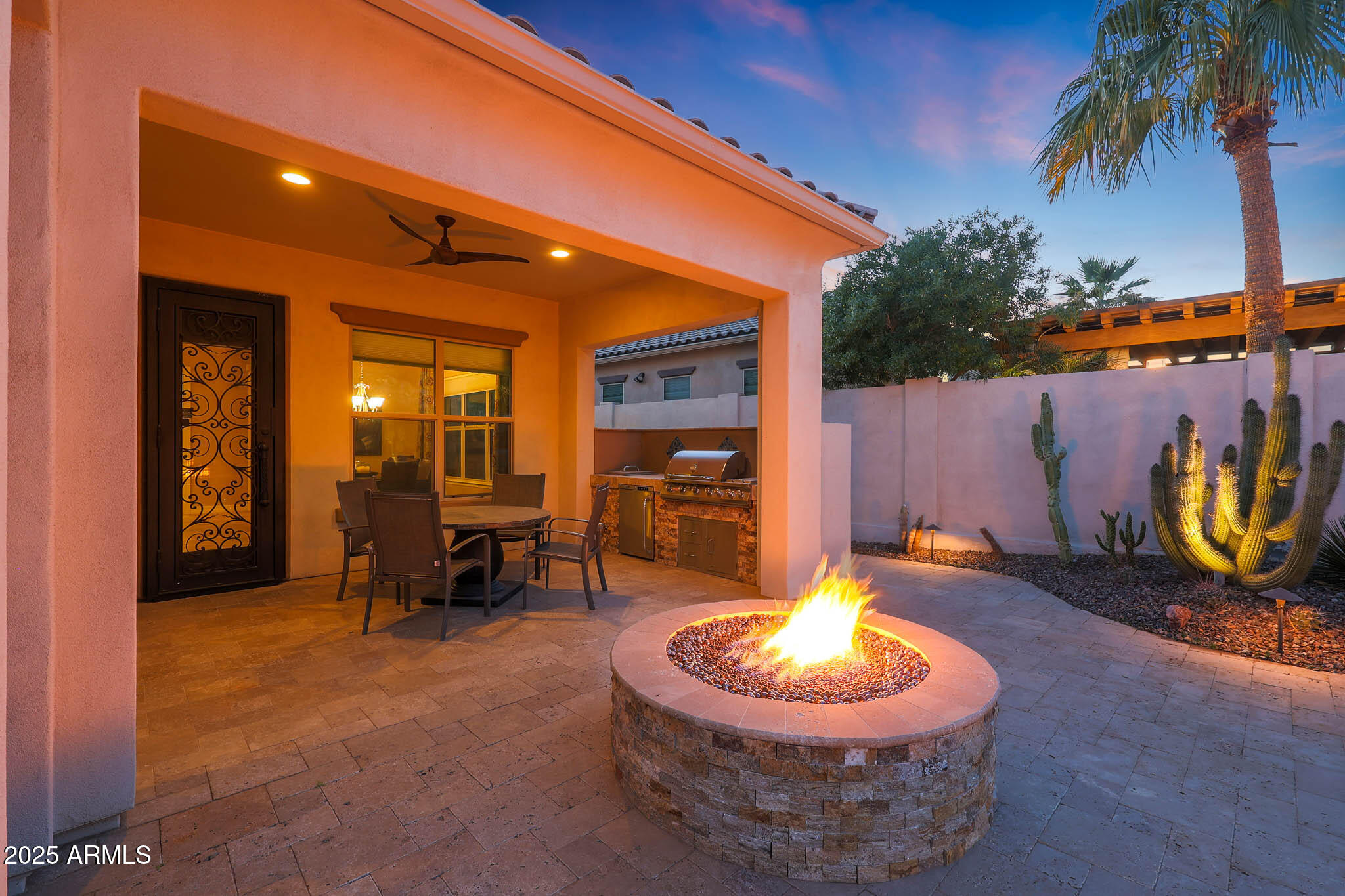 18328 West Desert Trumpet Road Goodyear, AZ 85338 - Photo 12 of 98 Firepit and Built in BBQ