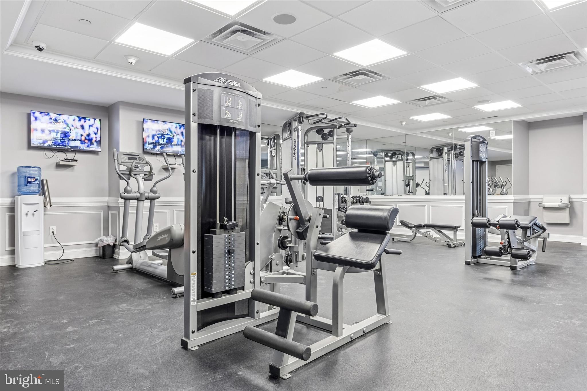427 Carson Terrace Huntingdon Valley, PA 19006 - Photo 14 of 19 a view of a room with gym equipment