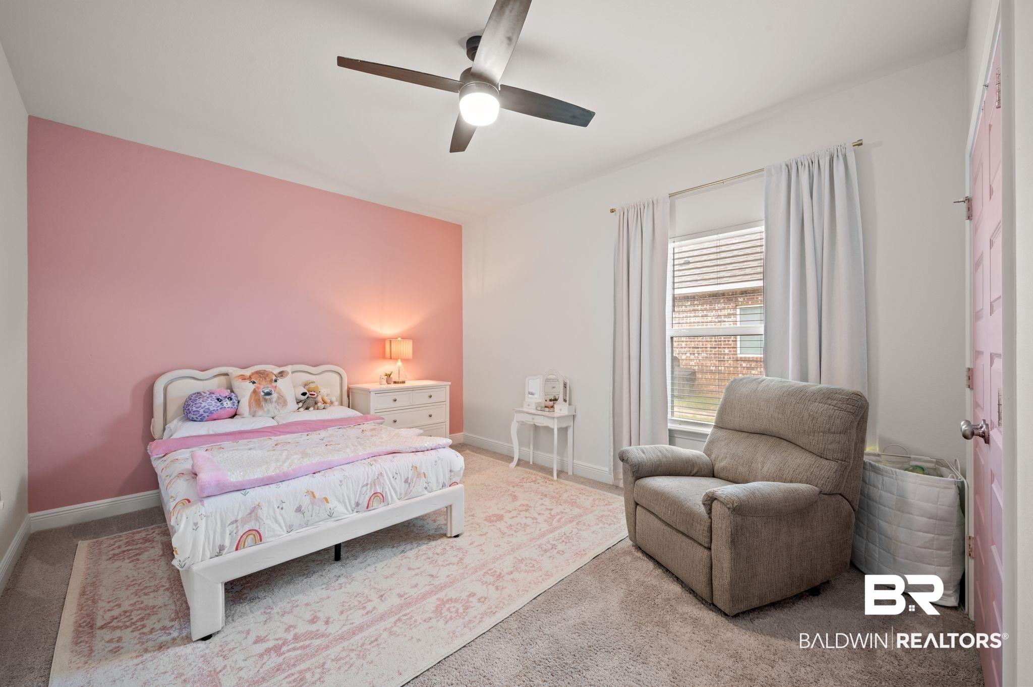 10169 Dunleith Loop Daphne, AL 36526 - Photo 35 of 40 Bedroom featuring carpet and a ceiling fan