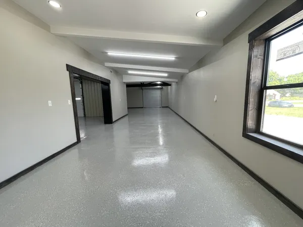 a view of empty room