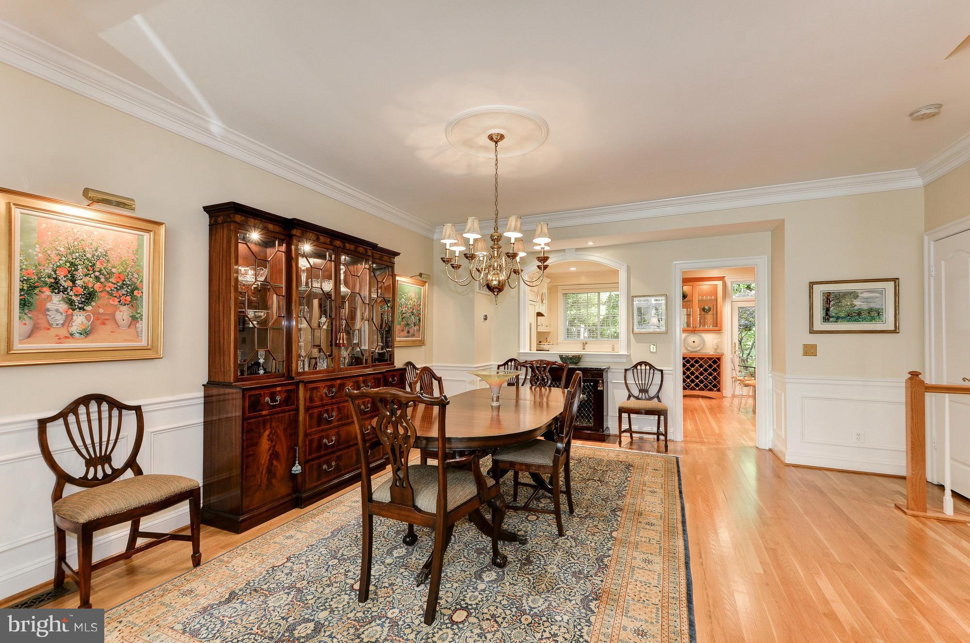 3911 Ivy Terrace Court Northwest Washington, DC 20007 - Photo 8 of 22 Dining Room