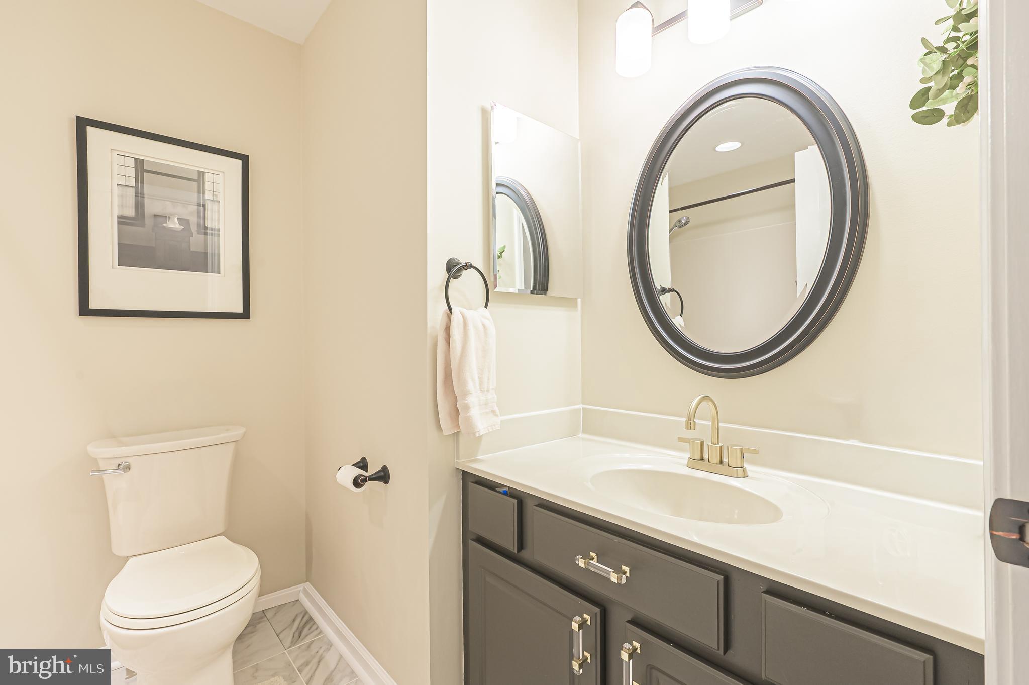 19 Gasko Road Mays Landing, NJ 08330 - Photo 26 of 32 a bathroom with a sink and a mirror
