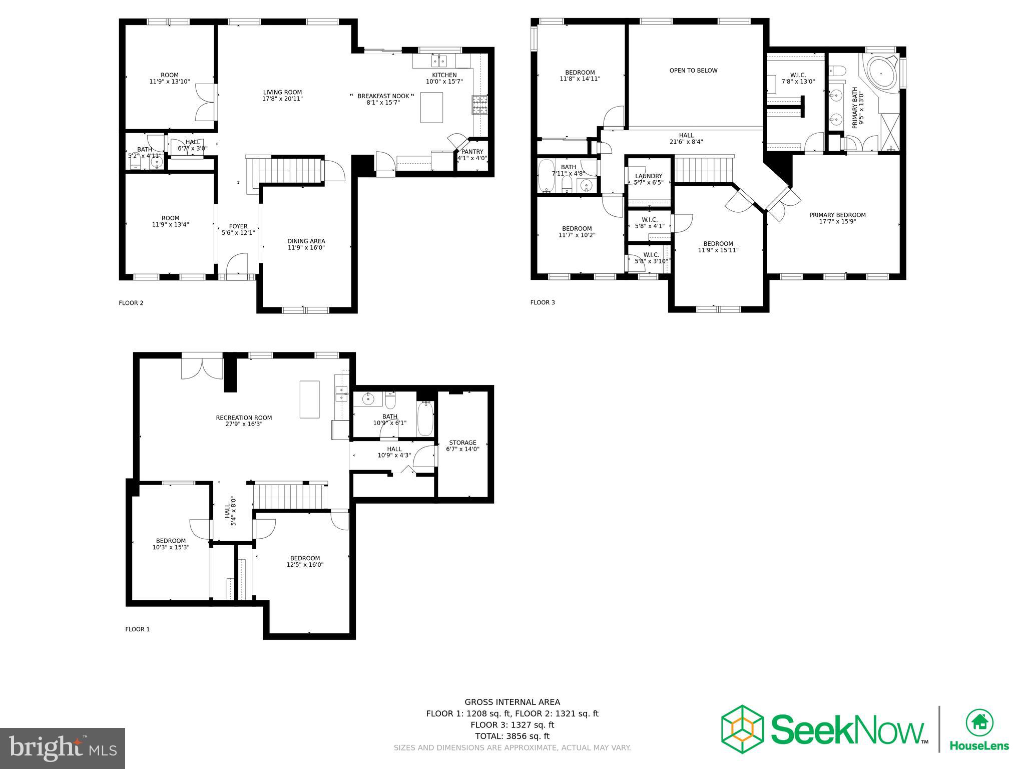 864 Fox Den Road Culpeper, VA 22701 - Photo 64 of 66 Floor plan all floors