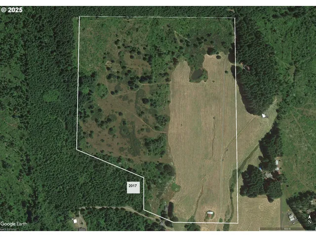 a aerial view of a house