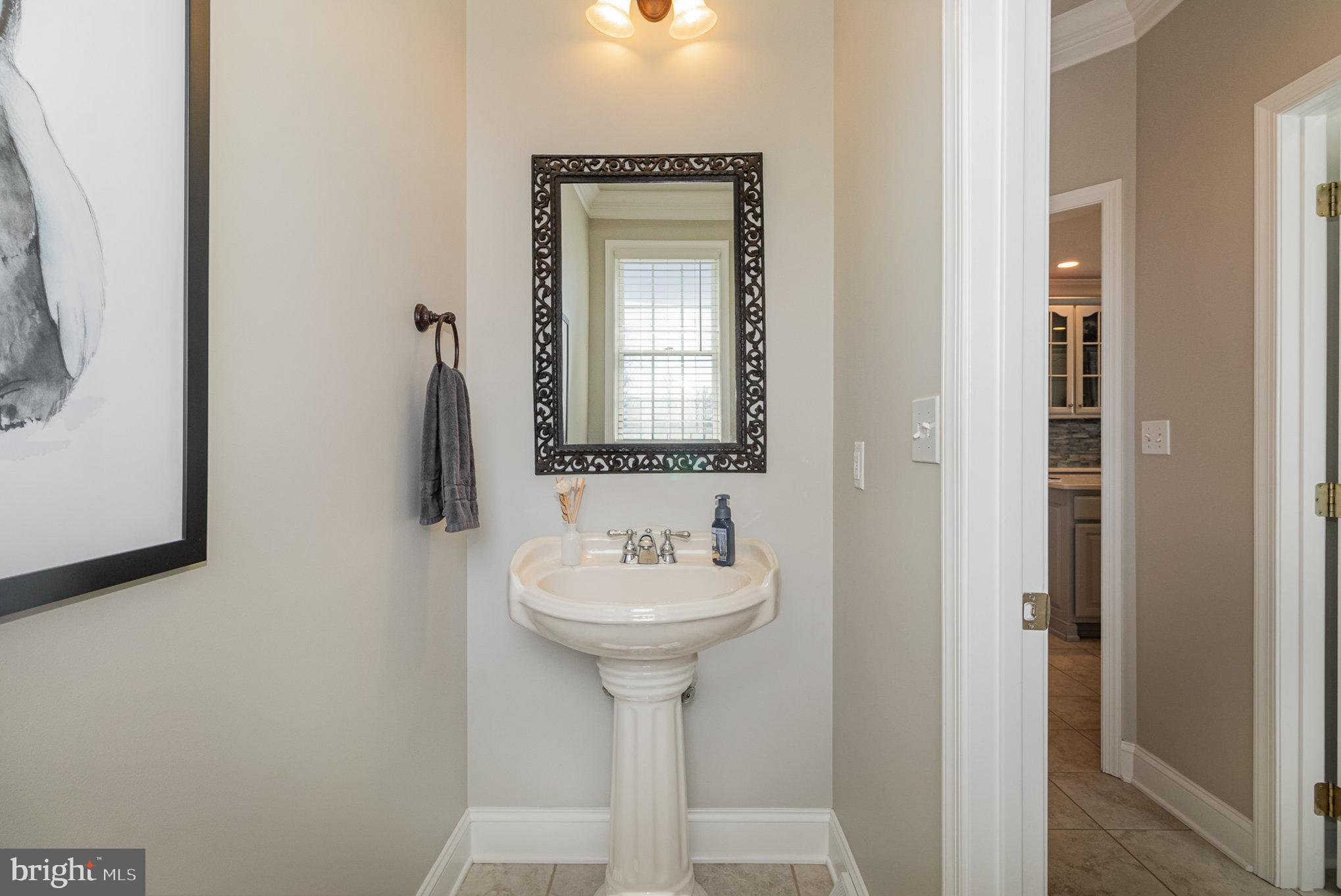 140 Madara Drive Hanover, PA 17331 - Photo 22 of 57 a bathroom with a sink a mirror and a shower
