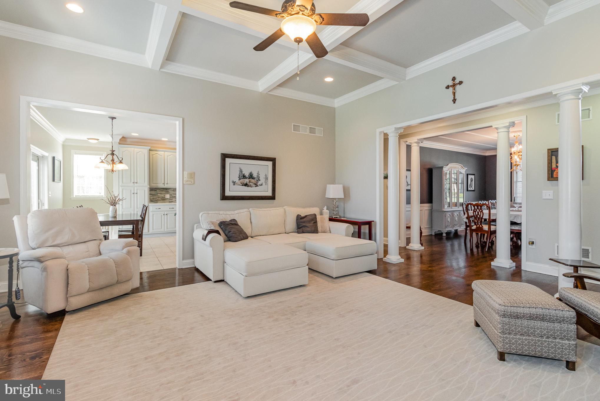 140 Madara Drive Hanover, PA 17331 - Photo 9 of 57 a living room with furniture and a chandelier