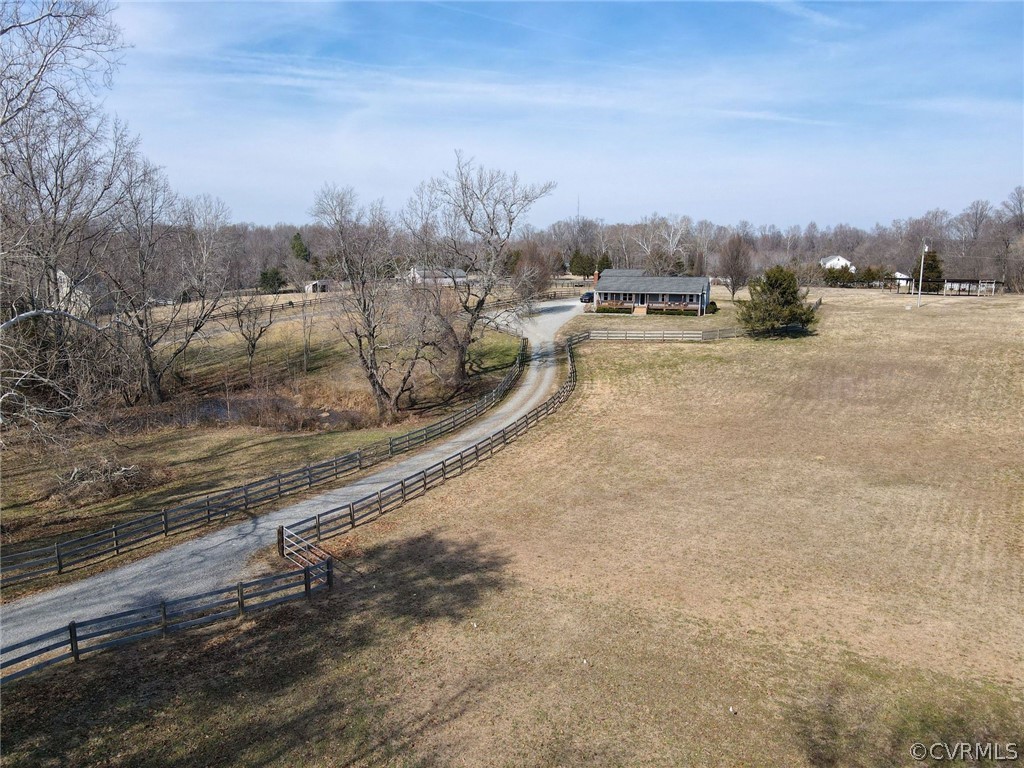 11054 Georgetown Road Mechanicsville, VA 23116 - Photo 39 of 50 a view of a dry yard with trees