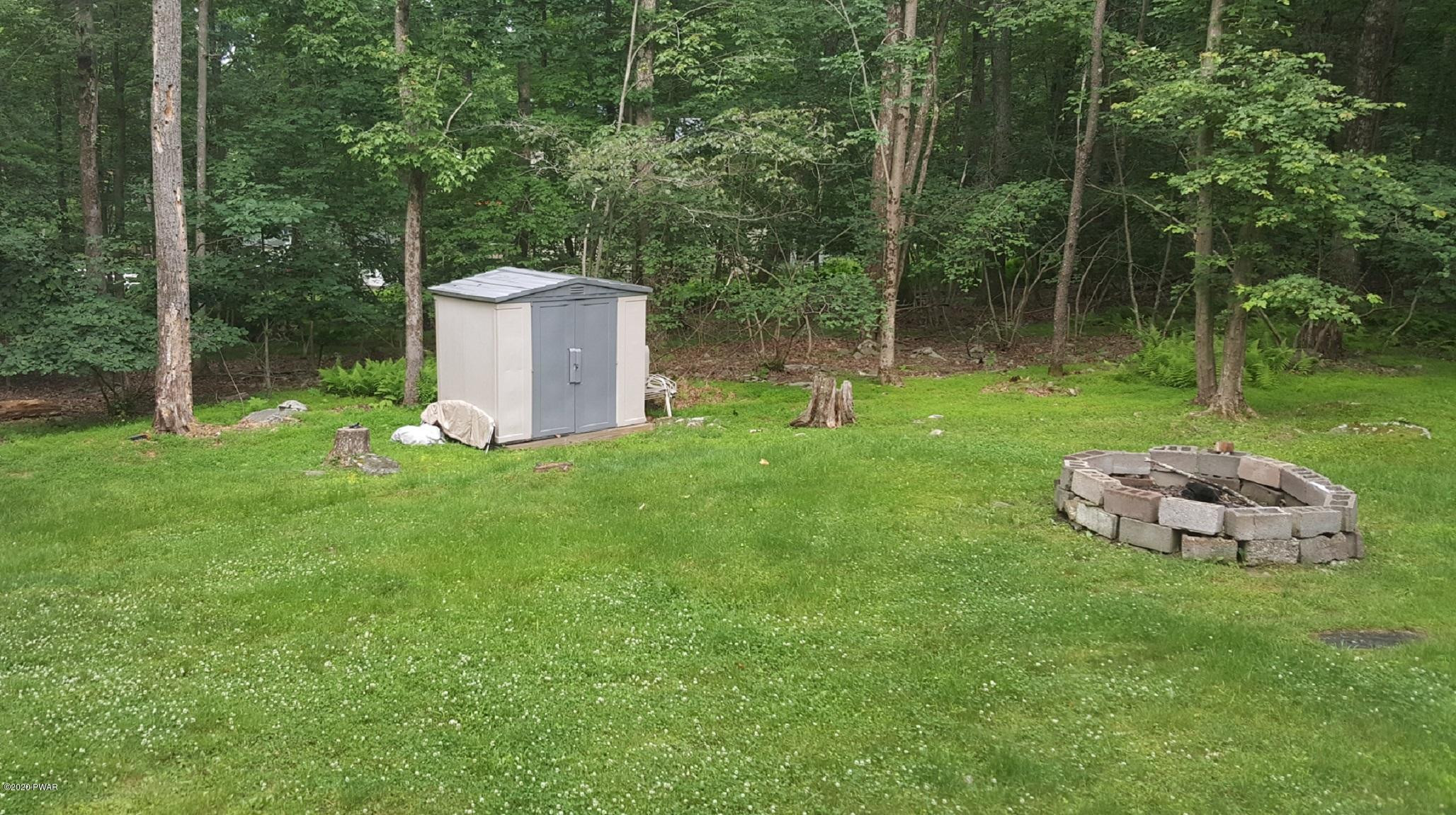 107 Meadowbrook Road Tafton, PA 18464 - Photo 55 of 55 Shed and Firepit