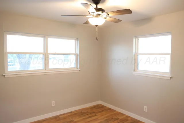 a view of a wooden floor