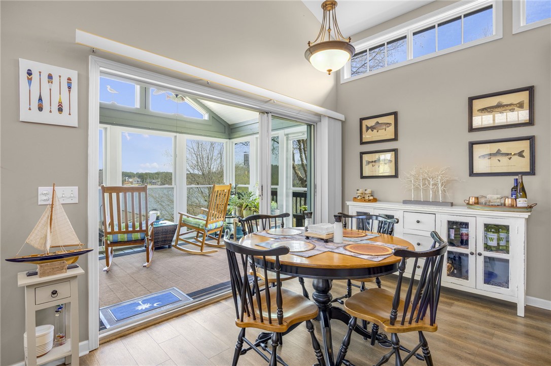 1230 Melton Road, Unit 93 West Union, SC 29696 - Photo 5 of 45 This bright dining area opens to a sunroom with expansive views, perfect for memorable gatherings.