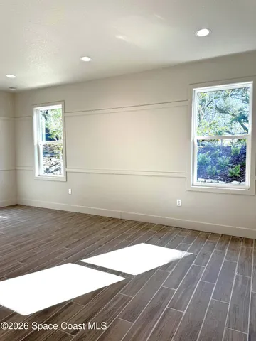 a view of empty room