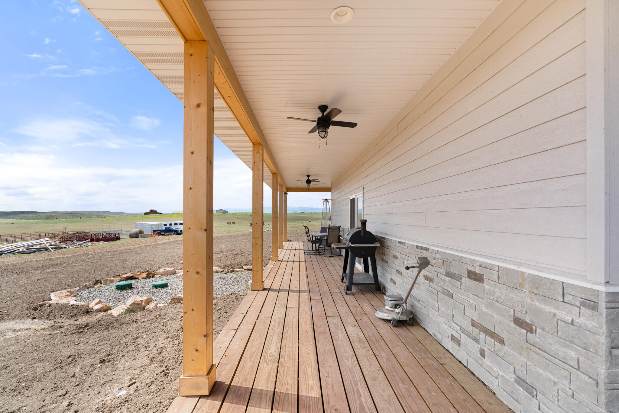 134 Beatty Spur Road Sheridan, WY 82801 - Photo 24 of 30 Wrap around porch