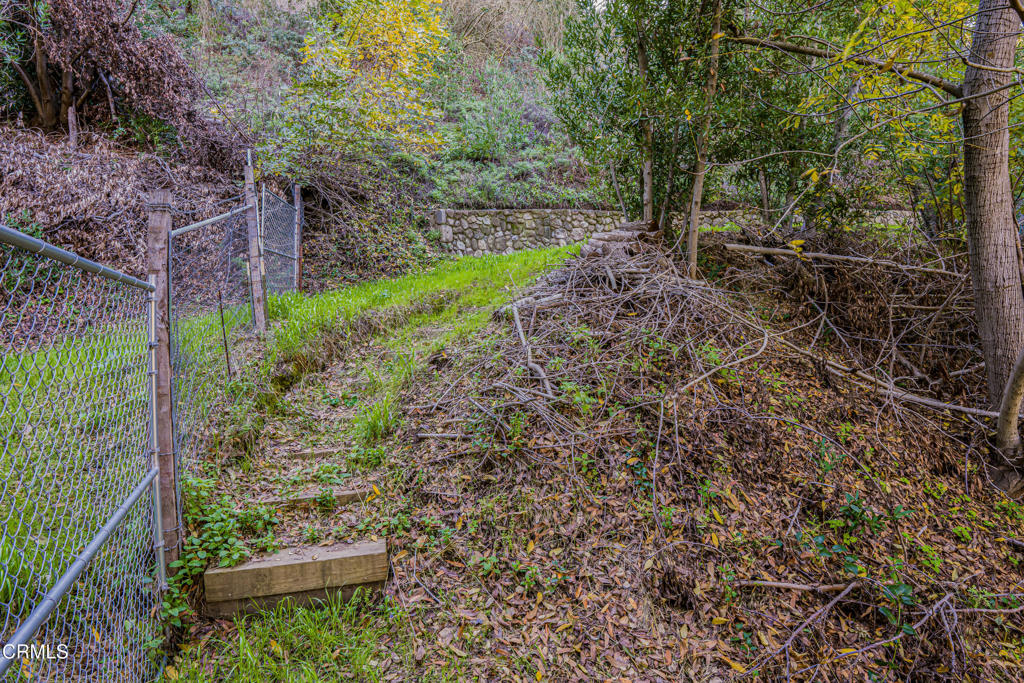 0 Ojai Road Santa Paula, CA 93060 - Photo 9 of 18 a view of a yard with plants and large trees