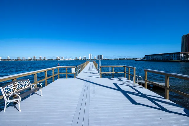 a view of a balcony with chairs