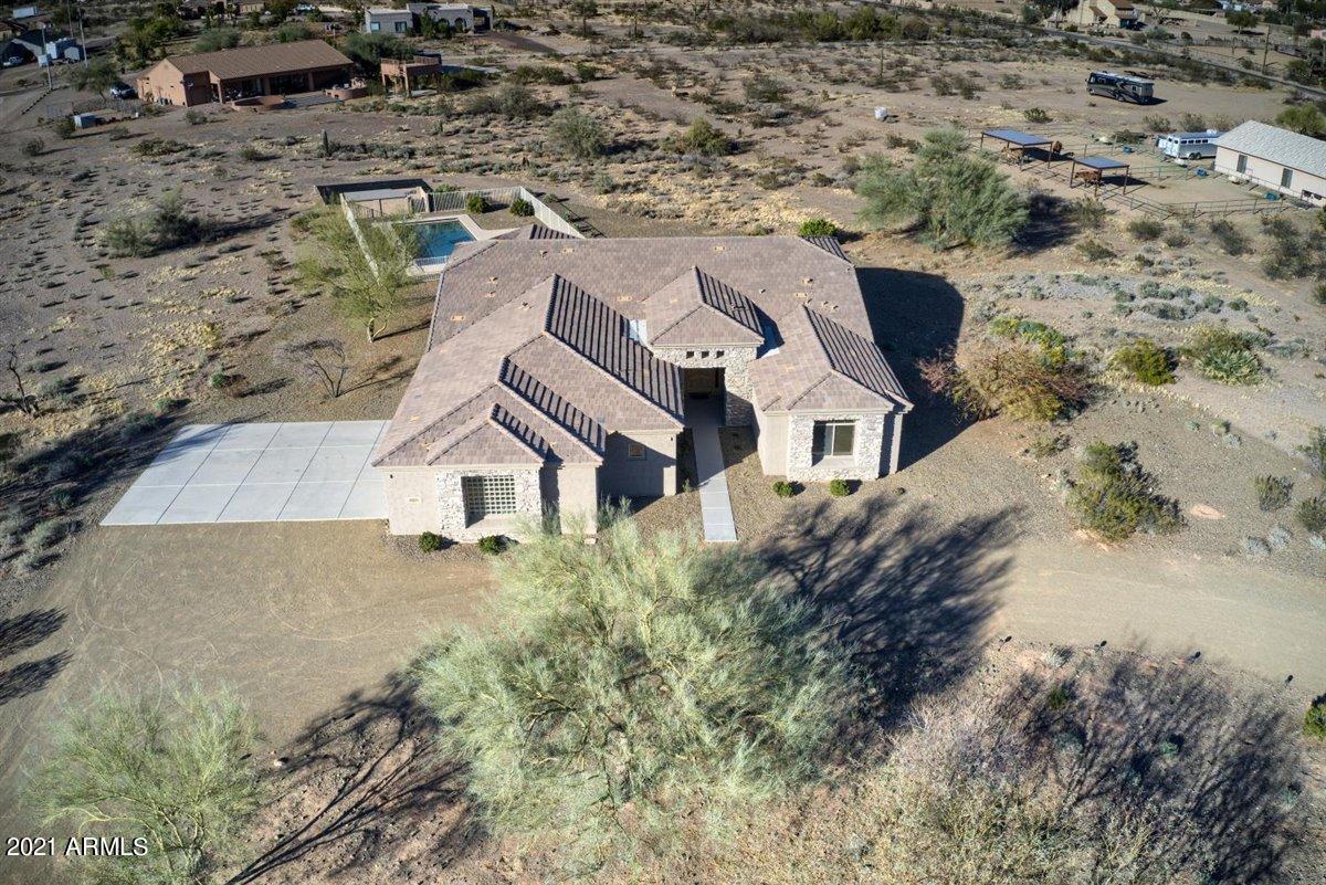 16178 West Peak View Road Surprise, AZ 85387 - Photo 1 of 43 Front of Home - Aerial View