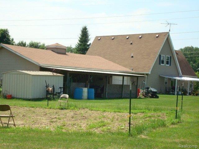 851 Brewer Road Leonard, MI 48367 - Photo 8 of 24 Garage Rear Leanto.JPG