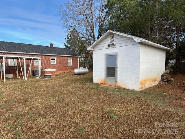 871 Bethany Church Road Forest City, NC 28043 - Photo 24 of 27 a view of a house with a yard