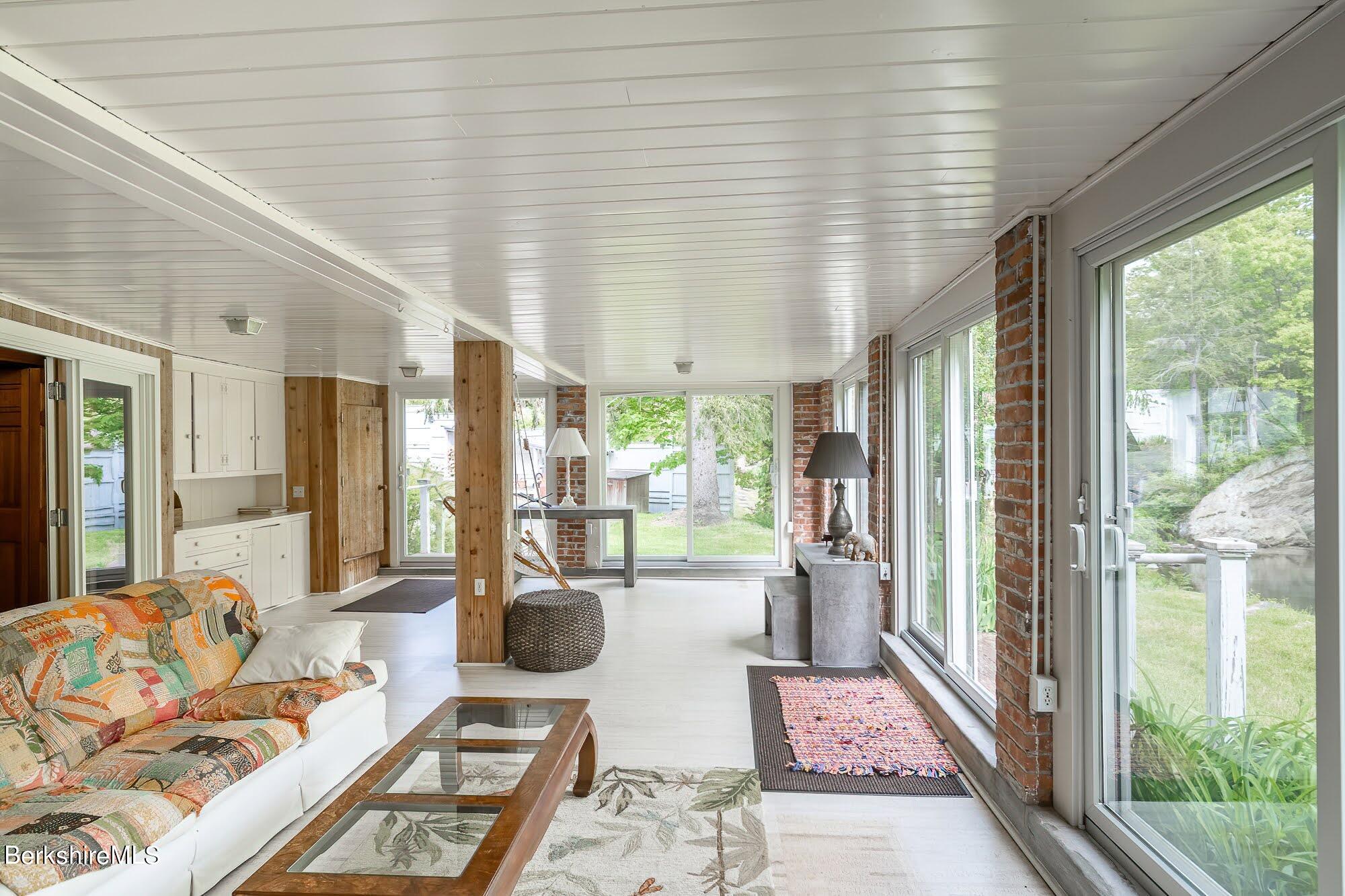 1194 Ashley Falls Road Sheffield, MA 01257 - Photo 38 of 62 40 Lower level solarium
