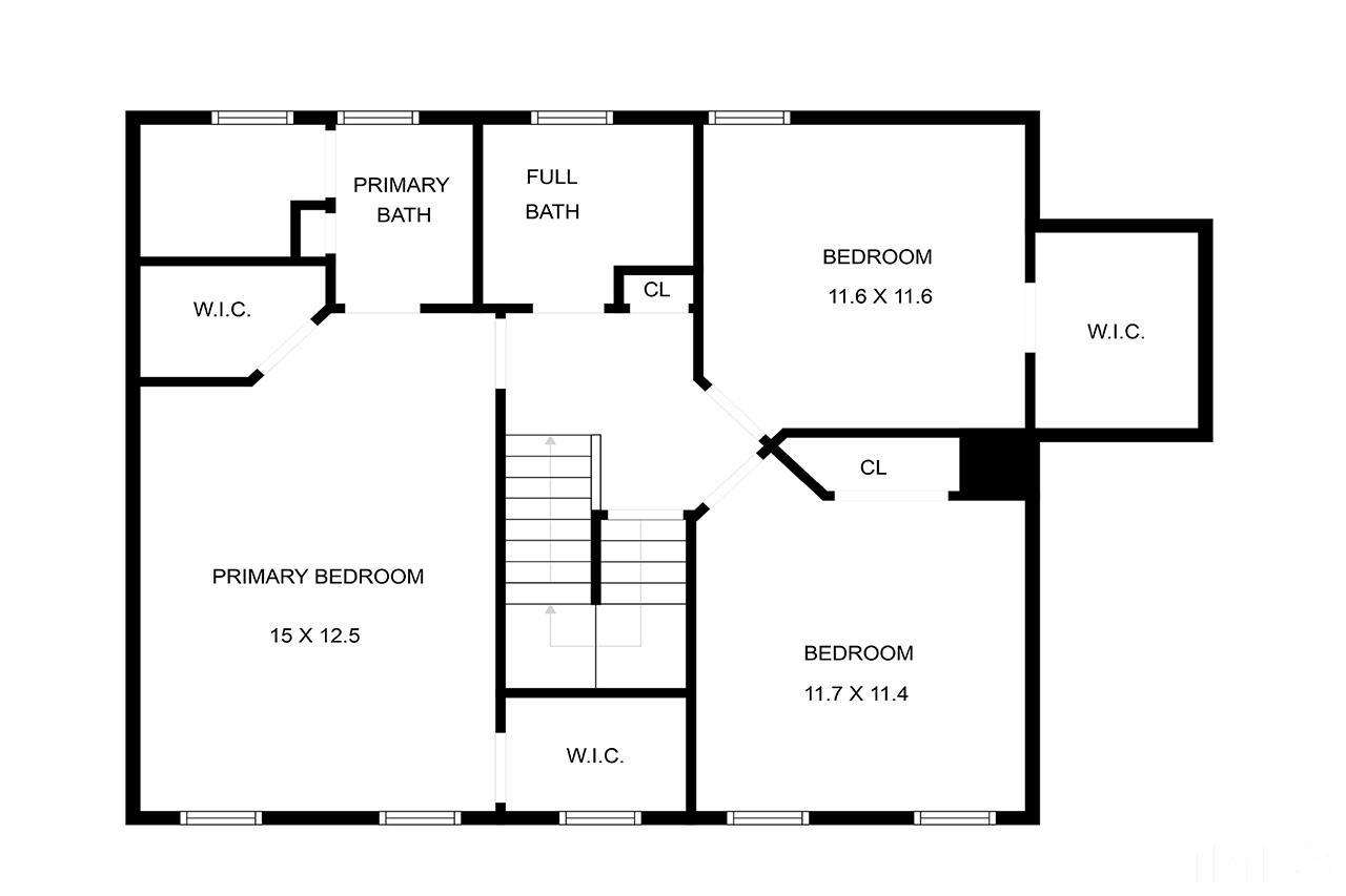 7300 Quinby Court Raleigh, NC 27613 - Photo 28 of 29 a picture of a floor plan