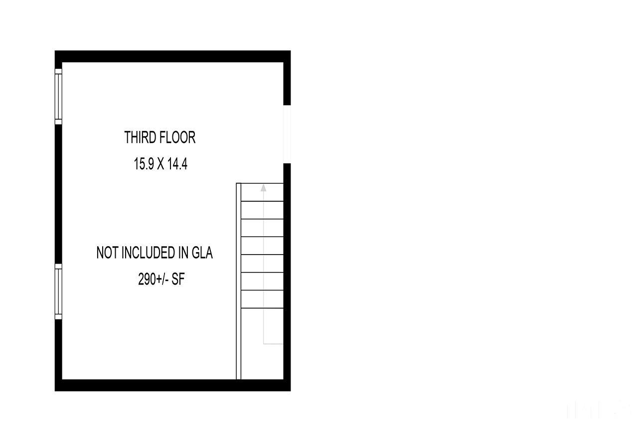 7300 Quinby Court Raleigh, NC 27613 - Photo 29 of 29 a picture of a wall with white walls